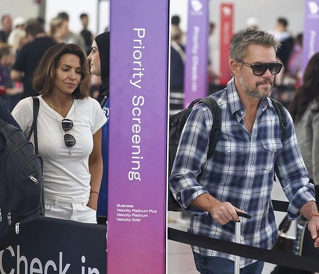 Мэтт Дэймон прилетел в Австралию обычным рейсом