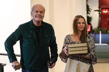 Редкое свидание Келси Грэммера и его жены Кейт Уолш