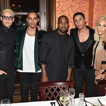 Канье Уэст о романе Ким Кардашьян и Льюиса Хэмилтона