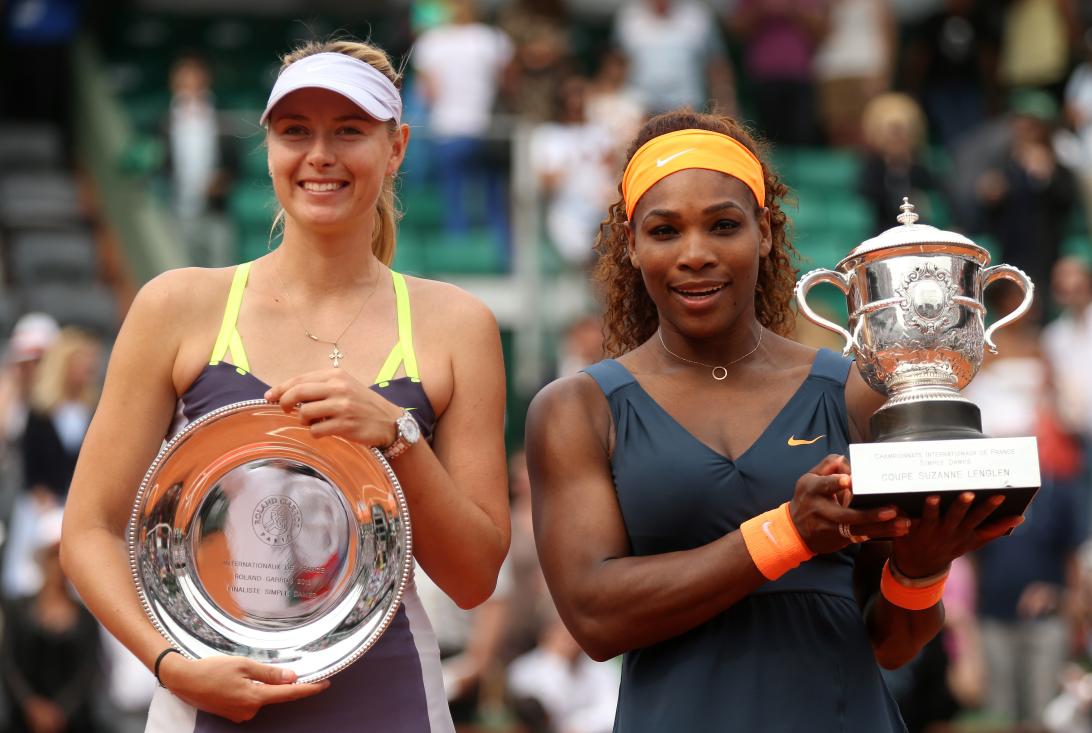 Мария Шарапова и Серена Уильямс больше не соперницы — они подруги