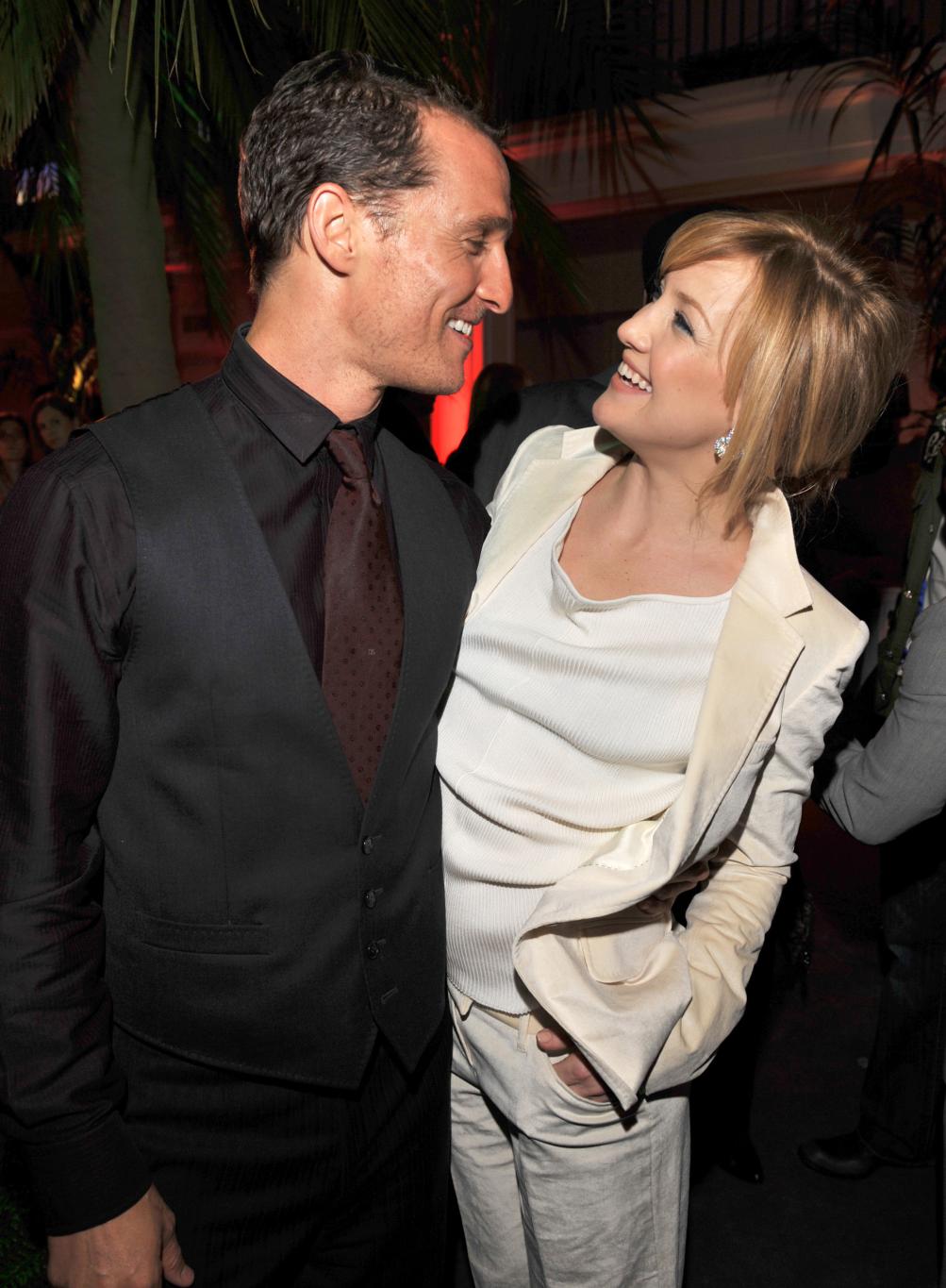 Мэттью МакКонахи и Кейт Хадсон одарили друг друга улыбками на "Дураке".