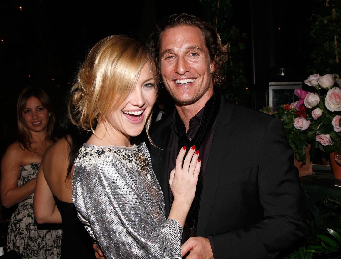 Кейт Хадсон и Мэттью МакКонахи с улыбками позируют для Dolce & Gabbana.