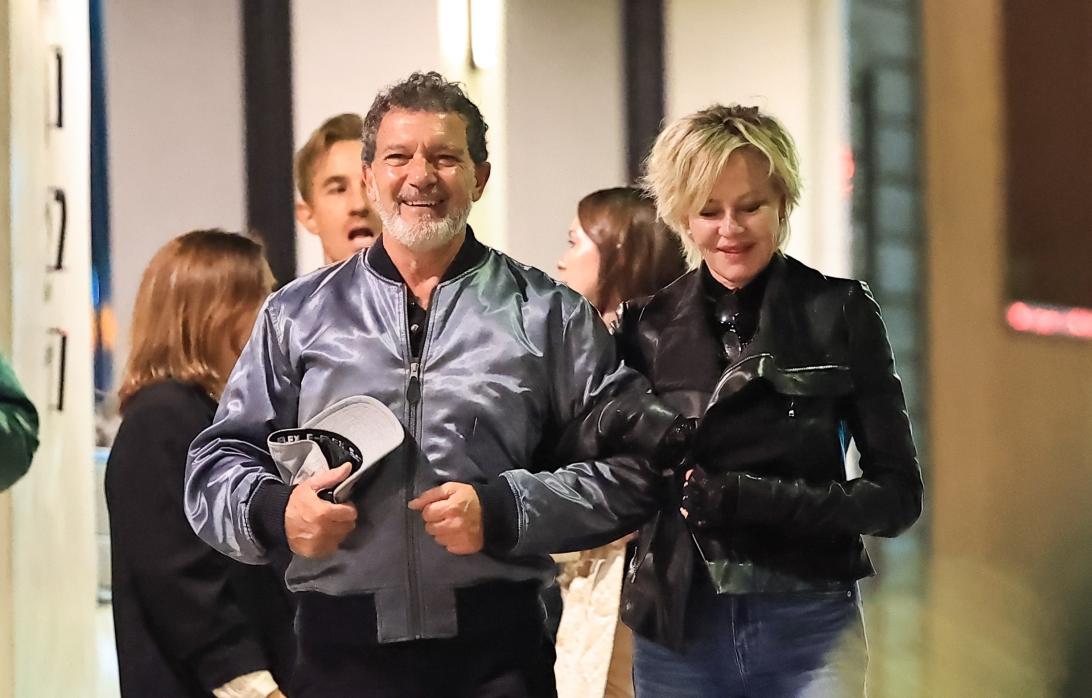 Антонио Бандерас и Мелани Гриффит покидают "Мацухису".