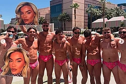 Casey O’Gorman/tvshowbiz/molly-smith/index.htmlmade sure bride-to-be Molly Smith wasn’t far from fiancéTom Clare’s mind amid hisLas Vegasstag do on Saturday