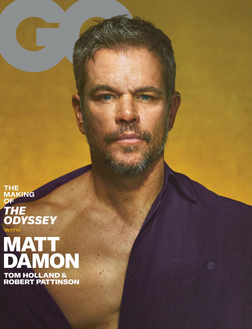 Мэтт Дэймон для GQ: стиль и харизма голливудской звезды.
