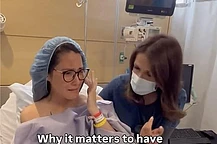 Оливия Манн поделилась душераздирающим видео, снятым в день её двойной мастэктомии, отдав дань уважения врачу, которую она назвала «ангелом» в один из самых трудных периодов своей жизни