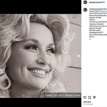 Мировые звезды скорбят по Долли Партон, скончавшейся в возрасте 80 лет