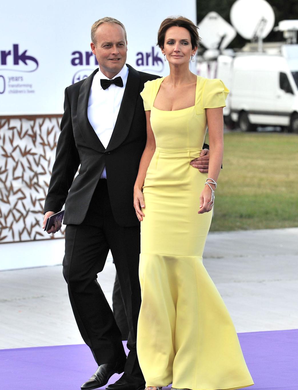 На 10-м ежегодном гала-ужине Ark saffron Aldridge и Ian Wace.