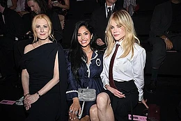 Николь Кидман выглядела стильно, посетив показ мод Victoria’s Secret в студии Sony Pictures в Калвер-Сити, Калифорния, в воскресенье